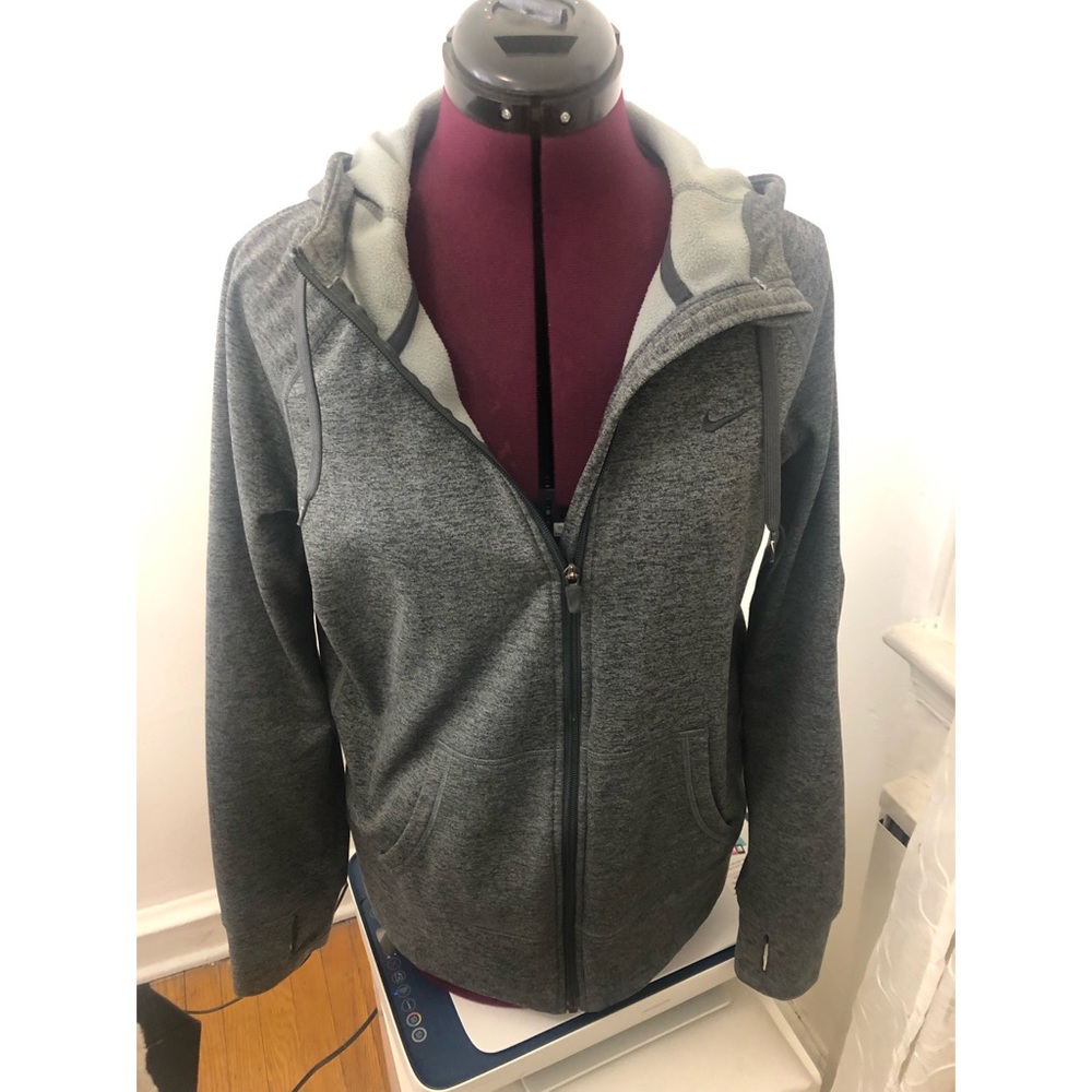 Nike Charcoal grey zip up